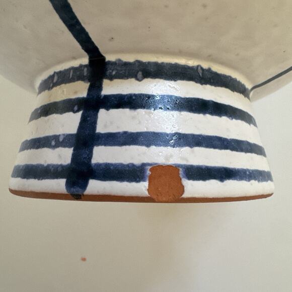 Crate and Barrel Tunise Terracotta Vase Made in Portugal Modern MCM - Picture 8 of 9